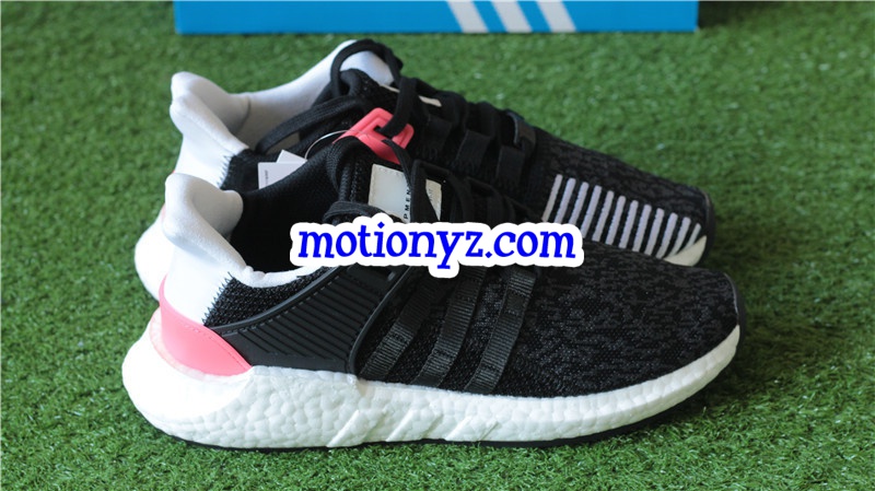 Real Boost Adidas EQT Support 93/17 Boost Black